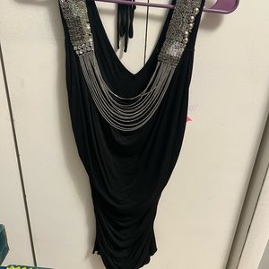 Venus black top, size large